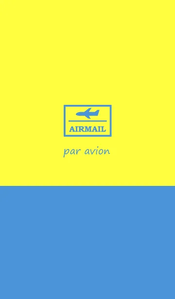 [LINE着せ替え] AIR MAIL - Par Avionの画像1