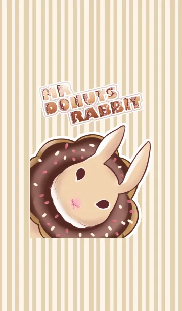 [LINE着せ替え] Mr.Donuts Rabbitの画像1