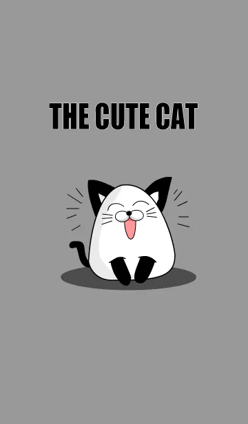 [LINE着せ替え] the cute cat 01の画像1