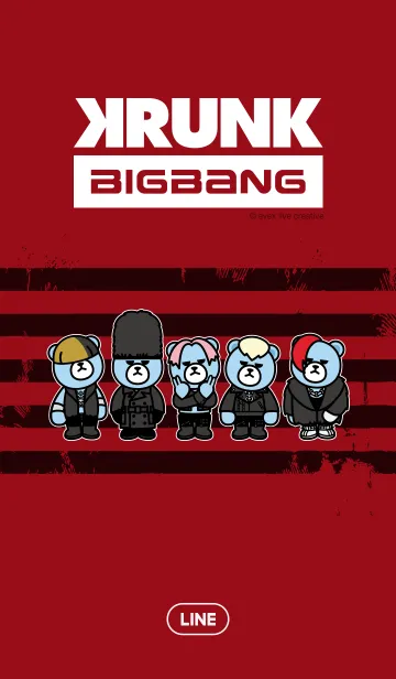 [LINE着せ替え] KRUNK×BIGBANGの画像1