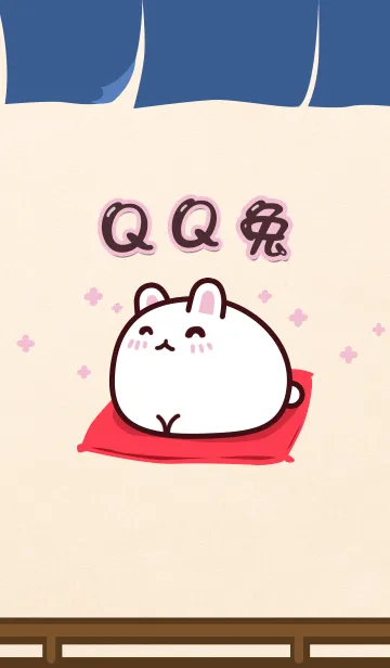 [LINE着せ替え] QQ Rabbit Theme. Sweet winter ver.の画像1