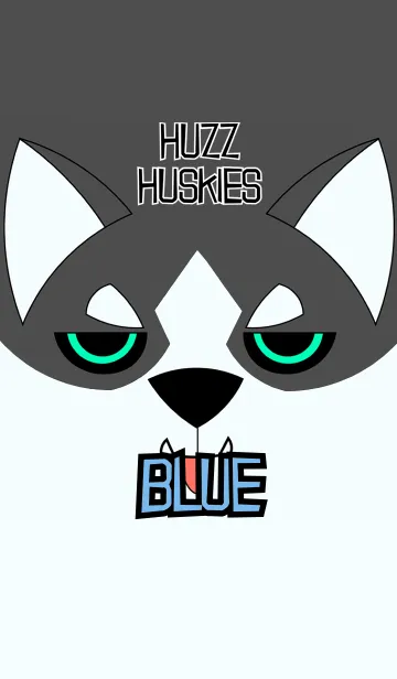 [LINE着せ替え] Huzz Huskies Blueの画像1