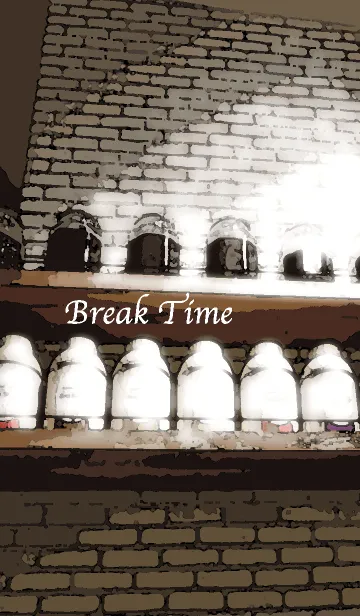 [LINE着せ替え] Break Time！の画像1