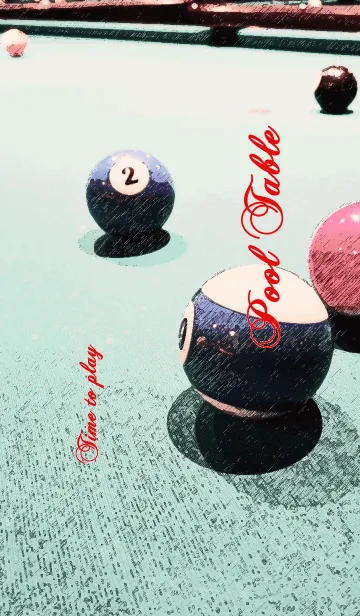 Time to play Pool Tableの着せ替えメイン画像