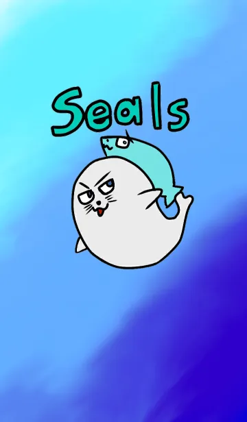 [LINE着せ替え] セクシーアザラシ君達の画像1