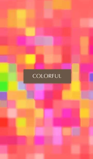 [LINE着せ替え] Colorful mosaicの画像1
