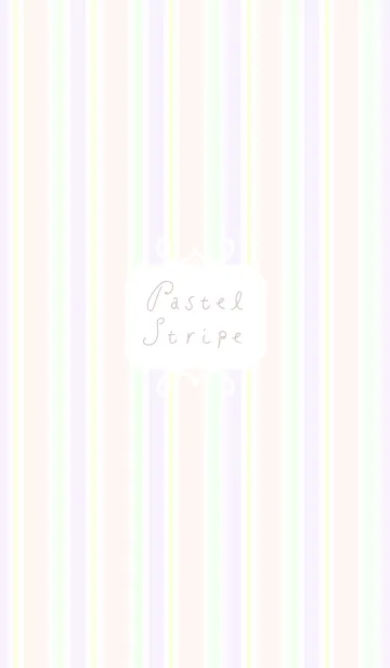 パステル x ストライプのLINE着せ替え