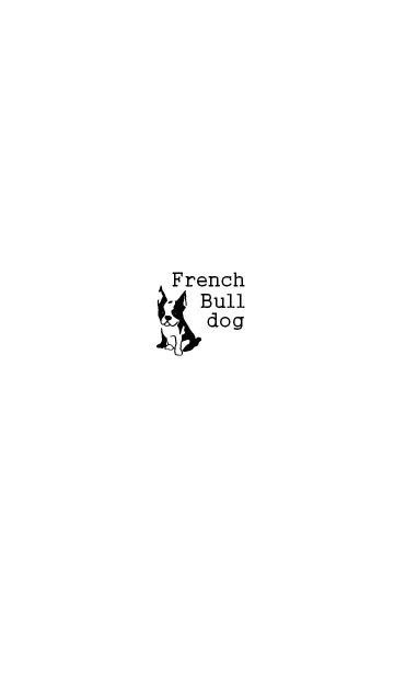 [LINE着せ替え] French Bulldog.の画像1
