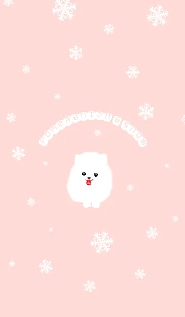 Pomeranian ＆ snowの着せ替えメイン画像