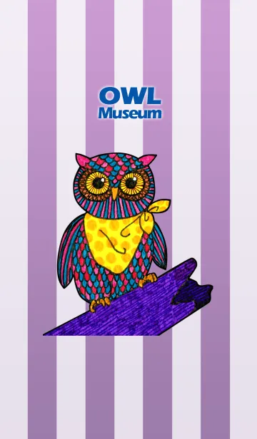 [LINE着せ替え] OWL Museum 6 - Smart Owlの画像1