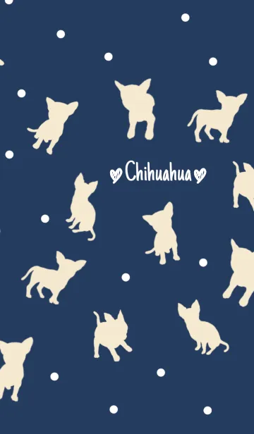 [LINE着せ替え] ♥Chihuahua love♥の画像1