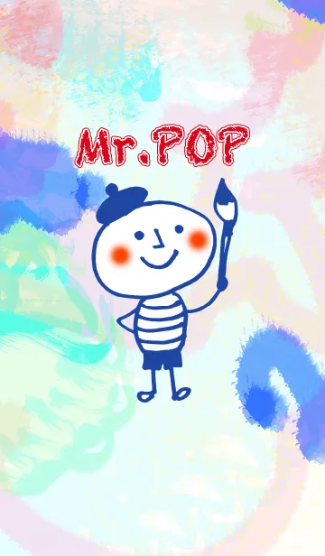 [LINE着せ替え] mr.popの画像1