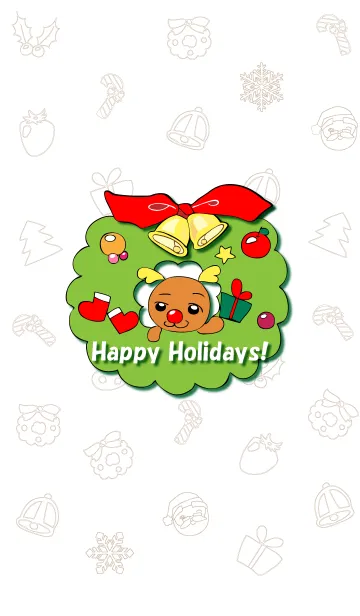 [LINE着せ替え] 動物たちの休日の画像1