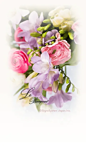 [LINE着せ替え] Le Bouquetの画像1