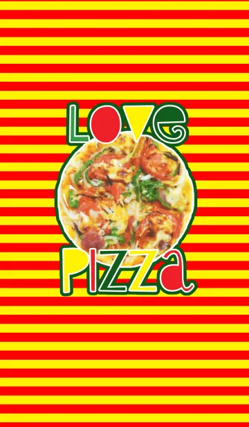 [LINE着せ替え] ピザの画像1