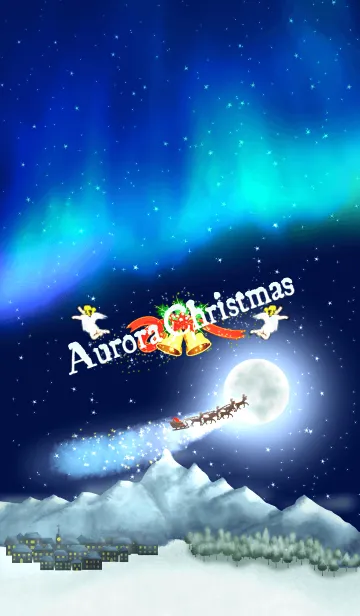 [LINE着せ替え] Aurora Christmasの画像1