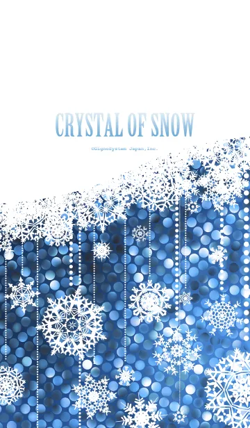 [LINE着せ替え] Crystal of Snowの画像1