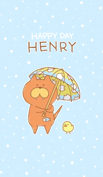 [LINE着せ替え] Happy Day Henryの画像1