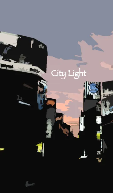 [LINE着せ替え] City Lightの画像1