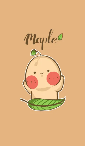 [LINE着せ替え] Maple！ Themeの画像1