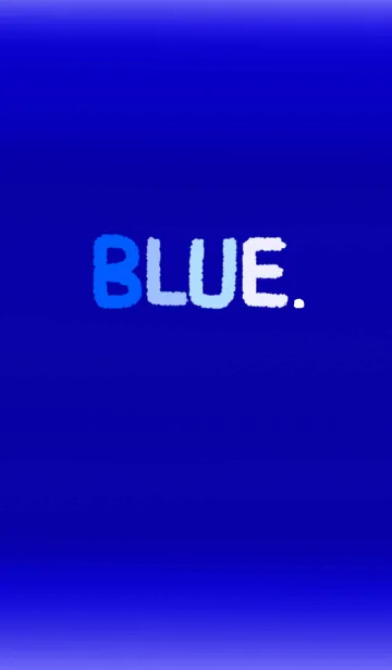 [LINE着せ替え] BLUE.の画像1