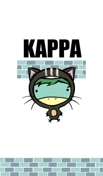 [LINE着せ替え] 猫かっぱの画像1