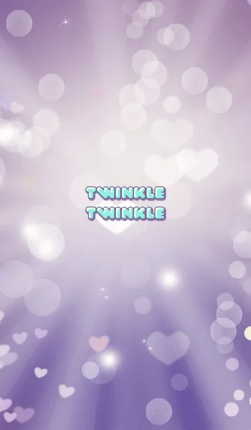 [LINE着せ替え] twinkle twinkle(Violet)の画像1