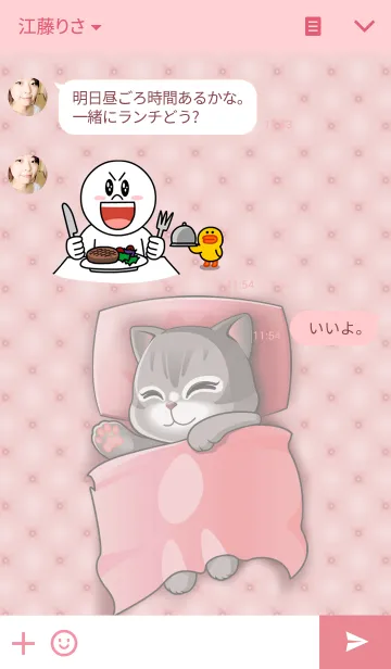 [LINE着せ替え] Dreaming Boriの画像3