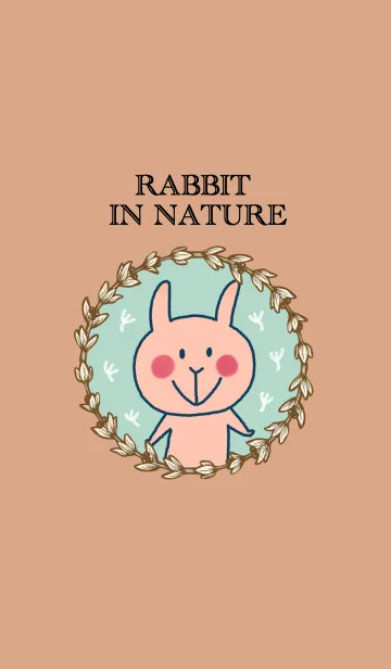 [LINE着せ替え] Rabbit in Natureの画像1