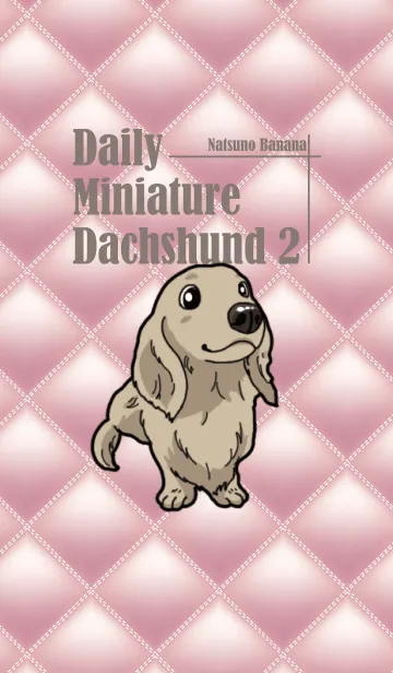 [LINE着せ替え] 毎日ミニチュアダックスフンドの画像1