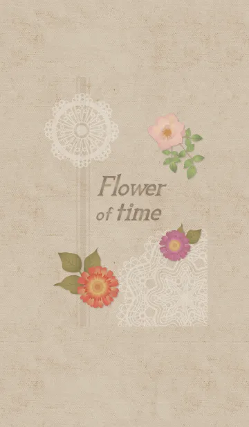 [LINE着せ替え] Flower of timeの画像1