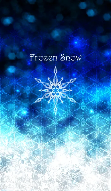 [LINE着せ替え] Frozen Snowの画像1