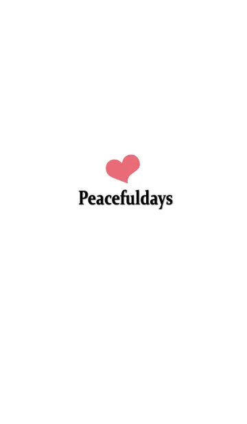 [LINE着せ替え] Peacefuldaysの画像1