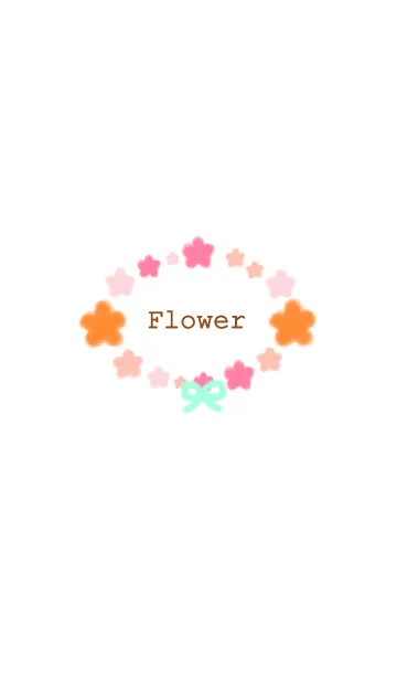 [LINE着せ替え] pastel colorful flowerの画像1