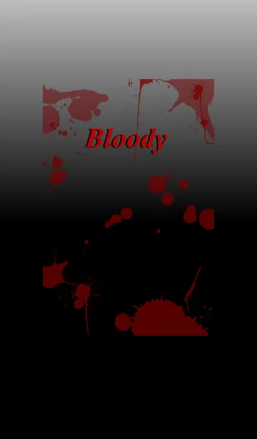 [LINE着せ替え] Bloodyの画像1