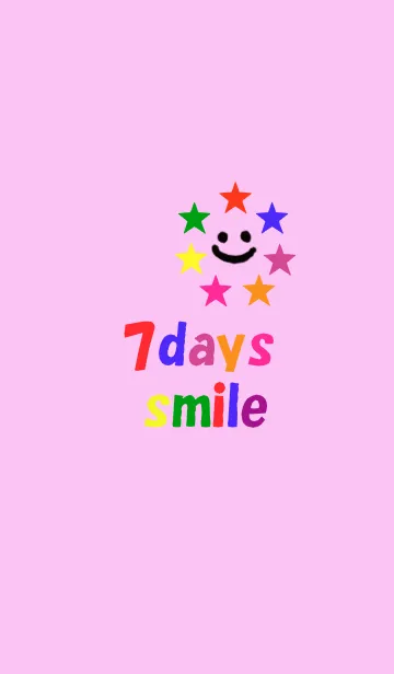 [LINE着せ替え] 7days smile sterの画像1
