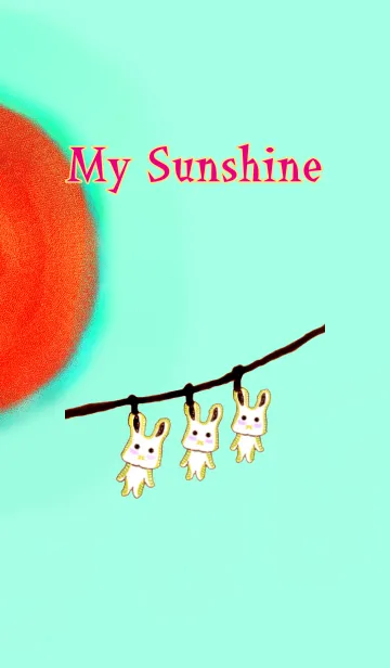 [LINE着せ替え] 私の太陽の生活の画像1