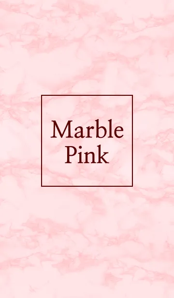 [LINE着せ替え] Marble PINKの画像1