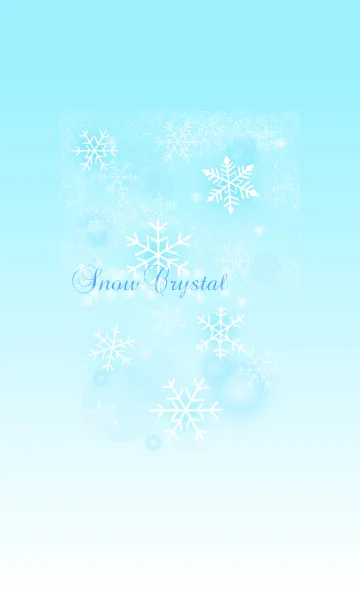 [LINE着せ替え] SnowCrystalの画像1