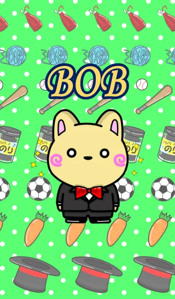 [LINE着せ替え] うさぎのボブ2の画像1