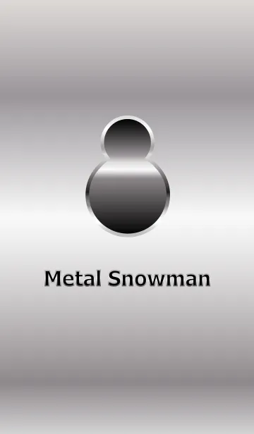 [LINE着せ替え] Metal Snowmanの画像1