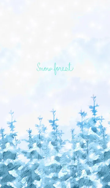 雪の森の着せ替えメイン画像