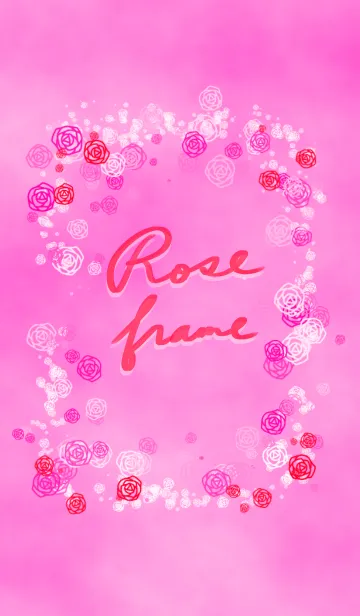 [LINE着せ替え] ROSE FRAMEの画像1