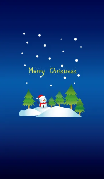 [LINE着せ替え] Snowman's Christmasの画像1