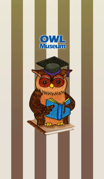 [LINE着せ替え] OWL Museum 7 - Doctor Owlの画像1