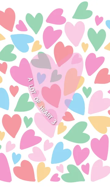 [LINE着せ替え] A lot of heart 3の画像1