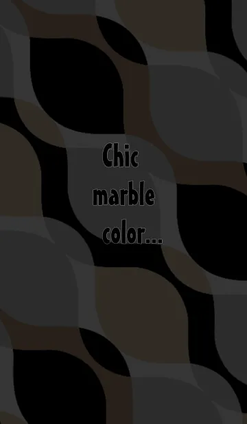 [LINE着せ替え] シックなマーブルカラーの画像1