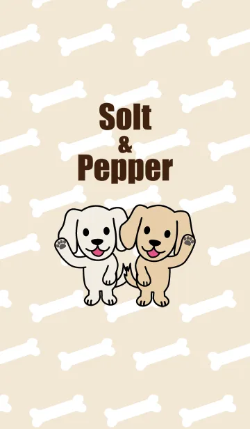 [LINE着せ替え] ソルト＆ペッパーの画像1
