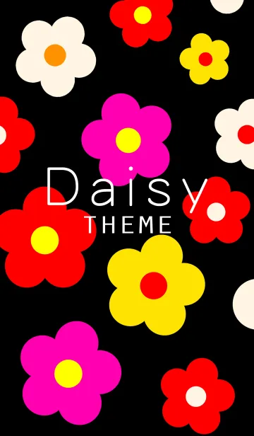 [LINE着せ替え] Daisy（花柄デイジー）の画像1