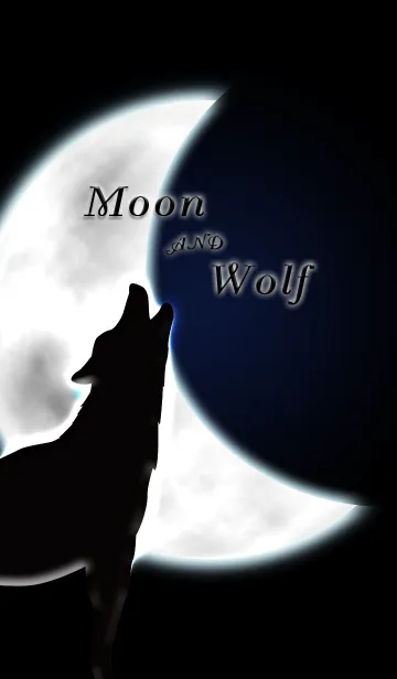 [LINE着せ替え] Moon And Wolfの画像1